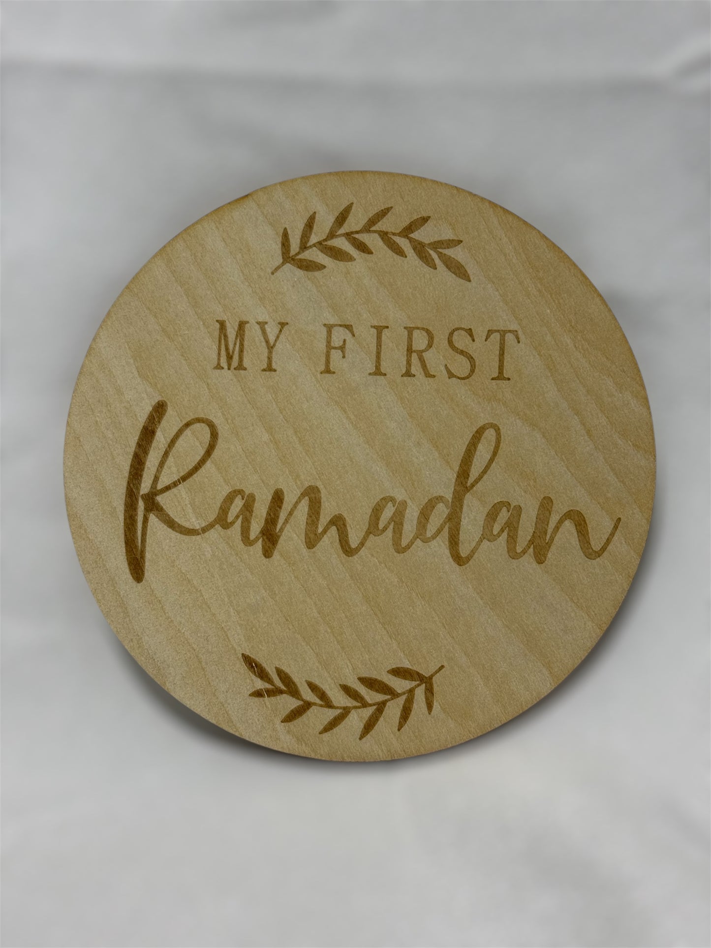 My First Ramadan Milestone Plaque