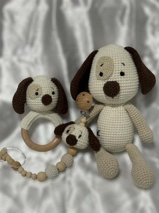 Crochet Puppy Doll Set